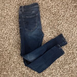 American Eagle Outfitters Dark Indigo Skinny Jeans
